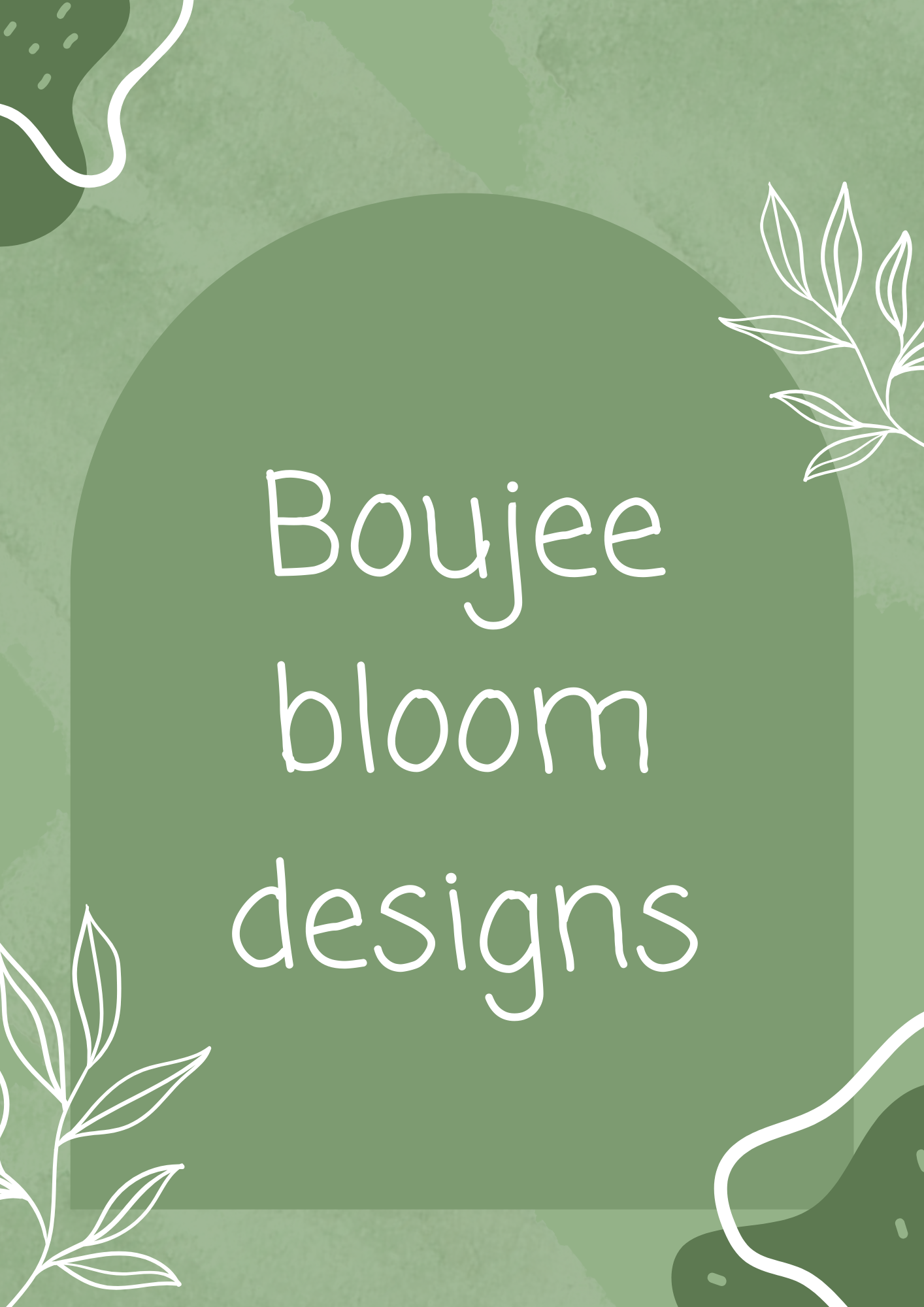 Boujee Bloom designs