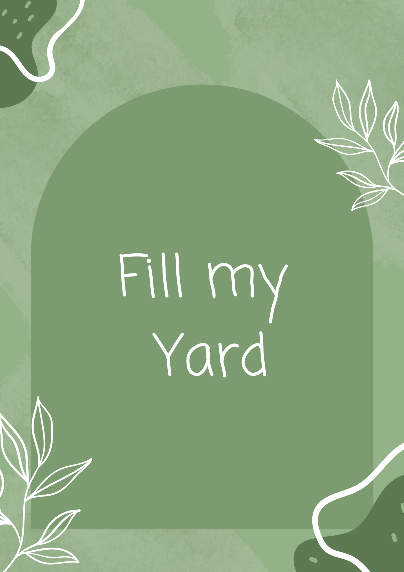 Fill my yard