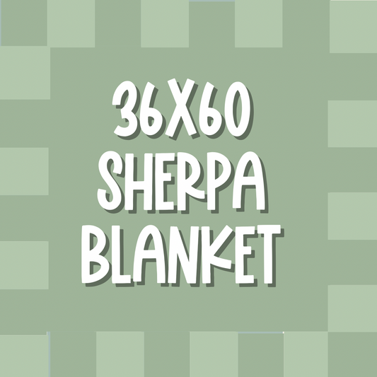 36x60 Sherpa blanket(Automatic wholesale at 4+ blankets )