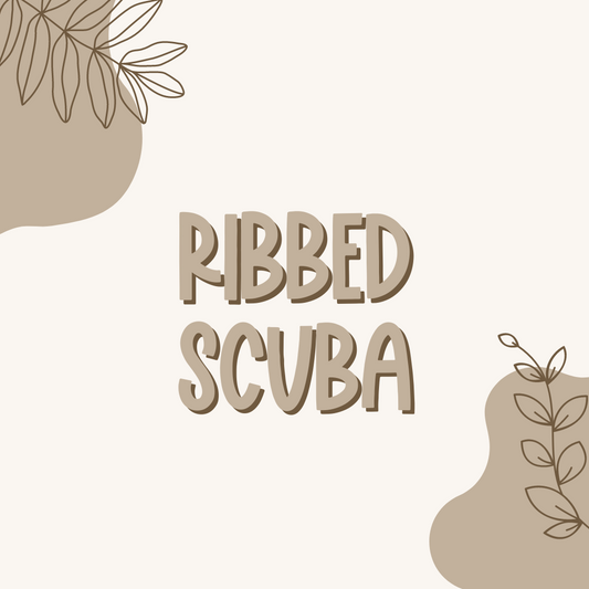 Custom ribbed scuba