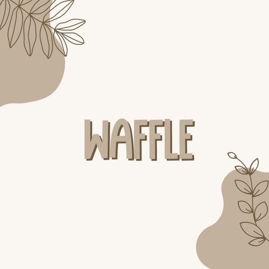 Custom waffle