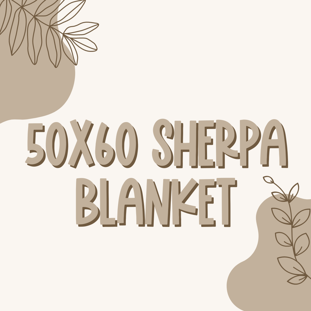 50x60 Sherpa blanket(Automatic wholesale at 4+ blankets )