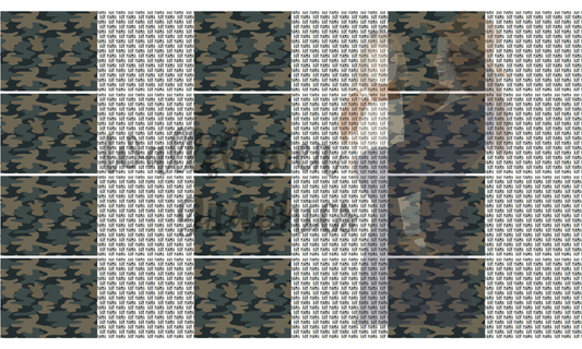 camo boy mama headbands -wg