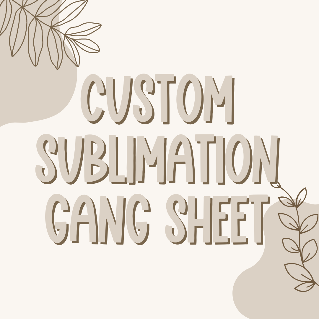 sublimation gang sheet 22x60