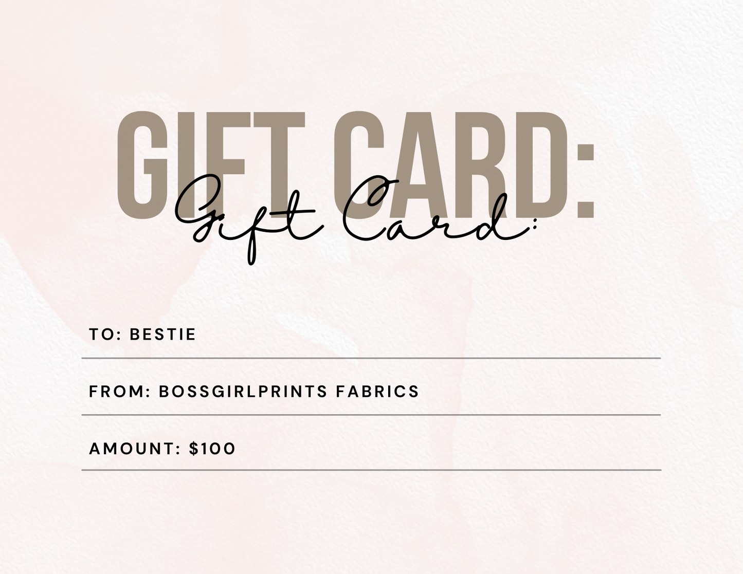 BGP Fabrics Gift card