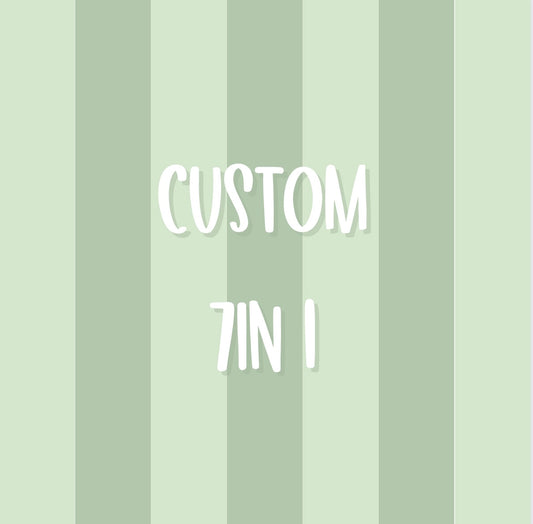 Custom 7 in 1  ( 7 5xwof strips )